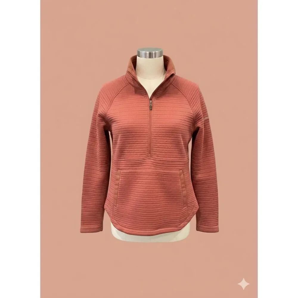 Columbia Women’s Rose Pullover 1/2 Zip Pocket Jacket M
